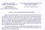Hiệp hội đề nghị khôi phục lại nhiệm vụ đào tạo trình độ cao đẳng cho các CSGDĐH