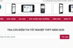 Tra cứu điểm thi tốt nghiệp trên Giáo dục Việt Nam 
