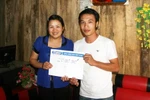 Tiền ủng hộ của Mr. Đàm đã đến tận tay trường MN Nậm Mười