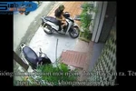 Clip: Sau 1 giây, siêu trộm sành điệu "thổi bay" SH để trước cửa nhà