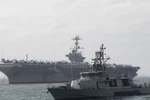 Ảnh đẹp trong ngày: TSB USS George Washington tại Manila, Philippines
