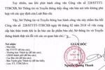 Sở Thông tin và Truyền thông Đà Nẵng phải thu hồi công văn vì phạm luật