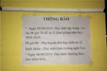 Phụ huynh bức xúc vì trường học vắng như "chùa bà Đanh” sau lễ khai giảng