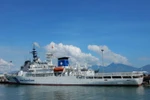 Tàu lực lượng bảo vệ bờ biển Nhật Bản chuẩn bị cập cảng Đà Nẵng