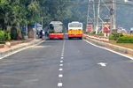 Hà Nội có thêm tuyến đường thứ hai dành riêng cho xe buýt