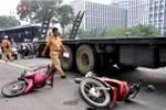 Hà Nội: Tai nạn giao thông nghiêm trọng gần cổng trụ sở Bộ công an