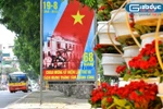Thủ đô Hà Nội rực rỡ cờ hoa chào mừng kỷ niệm 68 năm ngày Quốc khánh