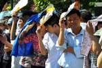 "Chỉ cần được vào viếng Đại tướng, vất vả đến mấy chúng tôi cũng cố"