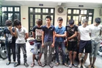 Đề nghị truy tố 12 quái xế chơi súng nước, đua xe từ QL 5 đến Hồ Gươm 