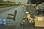 Công an vào cuộc vụ vết dầu loang, người dân 'lăn như bi' khắp đường