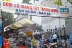 Gốm sứ Trung Quốc lấn sân hàng nội giữa thủ đô