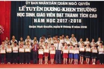 Quận Ngô Quyền khen thưởng học sinh, giáo viên đạt thành tích cao