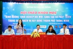 Định hướng khởi nghiệp đổi mới, sáng tạo, xây dựng thành phố thông minh