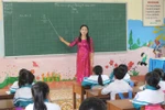 Cô giáo Nguyễn Thị Bích Lan gương mẫu, làm theo lời Bác dạy
