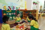 Ở trường mầm non Hoa Cúc, con trẻ là trung tâm mọi hoạt động