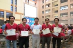 4 chàng SV giành giải thưởng cuộc thi “Thiết kế nhà chống động đất”