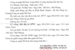 Doanh nghiệp ngỡ ngàng nhận văn bản báo tang mẹ trưởng CA quận