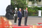 Tổng thống Indonesia chủ trì lễ đón cấp Nhà nước Chủ tịch nước Nguyễn Xuân Phúc