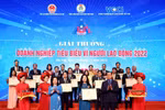BRG lần thứ 3 liên tiếp nhận giải "Doanh nghiệp tiêu biểu vì người lao động"
