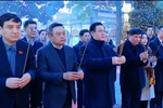 Chủ tịch Quốc hội Vương Đình Huệ dự lễ khai xuân tại Hoàng thành Thăng Long 