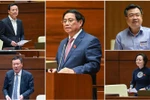 Thủ tướng cùng 3 Bộ trưởng và Tổng Thanh tra Chính phủ sẽ trả lời chất vấn