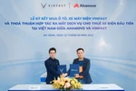 Ahamove mua 200 xe Vinfast để triển khai dịch vụ cho thuê xe máy điện 
