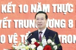 Chủ tịch nước đề nghị ngành ngoại giao tiên phong bảo vệ Tổ quốc từ sớm, từ xa