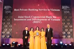 BIDV nhận 04 giải thưởng danh giá về dịch vụ khách hàng cá nhân