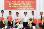 Chuẩn y, bổ nhiệm nhân sự 5 địa phương