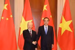 Tổng Bí thư Nguyễn Phú Trọng hội kiến Thủ tướng Quốc vụ viện Trung Quốc 