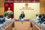 Tập trung hoàn thiện, trình Chính phủ ban hành các NĐ về công tác cán bộ 