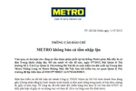 Kiểm tra đột xuất Metro sau thông tin bán cá tầm nhập lậu
