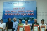 Tôn vinh hành động vì chủ quyền biển đảo Việt Nam