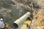 Lại vỡ đường ống dẫn nước Sông Đà của Vinaconex 