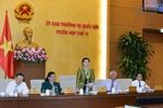 Ủy ban Thường vụ Quốc hội họp phiên thứ 12