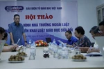 Hội thảo các loại hình nhà trường, mối tương quan trong quy định pháp luật