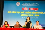 Trường Đại học Mở Hà Nội đối thoại với sinh viên