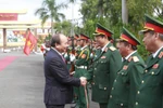 Thủ tướng đánh giá cao vai trò của chiến sĩ tại Quân khu 5