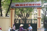Cách chức Hiệu trưởng Trường Trung học phổ thông Ngô Thì Nhậm