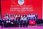 Việt Nam giành 4 Huy chương Vàng Vật lý châu Á 2018