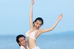Nắng nóng, HH Thùy Lâm khoe dáng ngọc trên biển (P30)