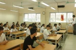 Ảnh: Thí sinh Hà Nội ngày đầu tiên thi vào lớp 10