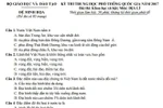 Học sinh phải vận dụng nhiều kỹ năng để giải đề trắc nghiệm môn Địa lý