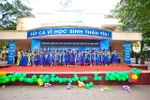 Hình ảnh đẹp trong lễ chia tay học sinh lớp 5 