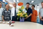 Chủ tịch Trần Hồng Quân tới thăm và chúc mừng Báo điện tử Giáo dục Việt Nam