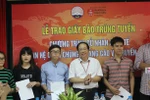 Những thí sinh đầu tiên trúng tuyển ngành truyền thông, báo chí chuẩn quốc tế