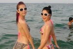 Siêu mẫu Thái Hà làm gì trên biển khi trời nắng nóng? (P16)