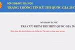 Chiều nay (6/7), học sinh Hà Nội có thể tra cứu điểm thi quốc gia