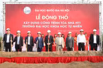 Đại học Quốc gia Hà Nội khởi công tòa nhà đầu tiên tại Hòa Lạc