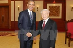 Tổng Bí thư Nguyễn Phú Trọng tiếp Tổng thống Hoa Kỳ Obama